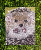 "Prickly Miracle" free motion thread painting